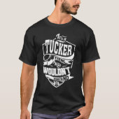 Het is een Tucker ding T-shirt (Voorkant)