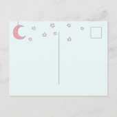 Het is een tweeling! Gefeliciteerd - Knuffelkonijn Briefkaart (Achterkant)