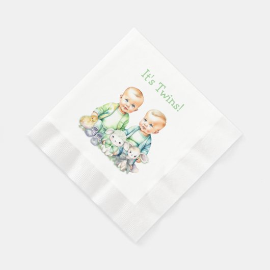 Het is een tweeling! Schattigee jongen tweeling Ba Servet (Hoek)