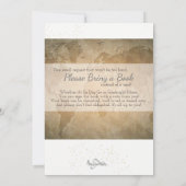 Het is een tweeling! uitnodiging tot baby shower (Achterkant)