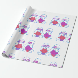 Het is een Twin Thing Wrapping Paper Cadeaupapier
