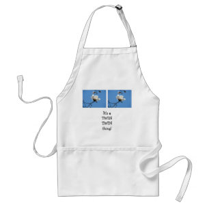 Het is een TWIN TWIN ding! cadeaus Blue Sky schort