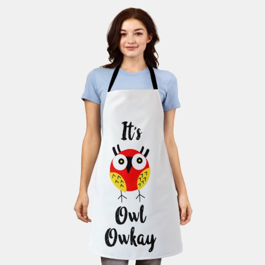 Het is een uiluil. schort (Gedragen)