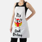 Het is een uiluil. schort (Insitu)