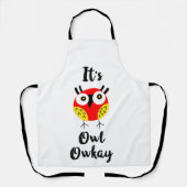 Het is een uiluil. schort (Voorkant)