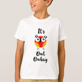 Het is een uiluil. t-shirt