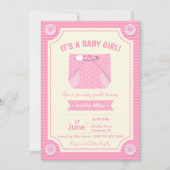 Het is een Uitnodiging van de Douche van het (Voorkant)