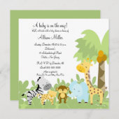 Het is een Uitnodiging van het Baby shower van de (Voorkant / Achterkant)