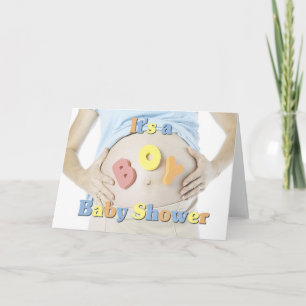 Het is een uitnodiging van het Boy baby shower