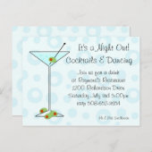 Het is een uitnodiging van Night Out (Voorkant / Achterkant)