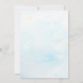 Het is een uitnodiging voor de verjaardag van het  (Achterkant)