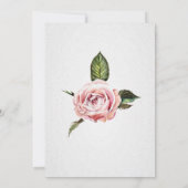 Het is een uitnodiging voor een Baby shower van de (Achterkant)