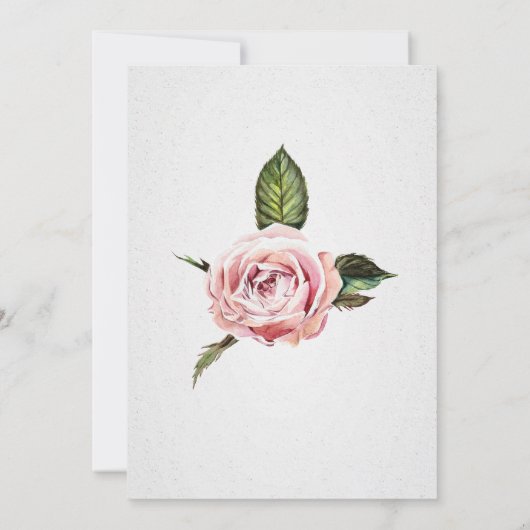 Het is een uitnodiging voor een Baby shower van de (Achterkant)