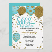 Het is een uitnodiging voor een verrassingspartij (Voorkant / Achterkant)