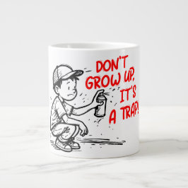 Het is een val grote koffiekop