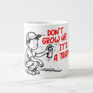 Het is een val grote koffiekop