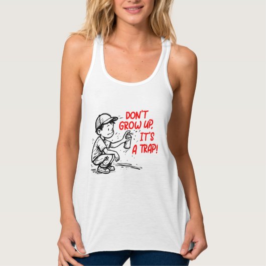 Het is een val tanktop (Voorkant)