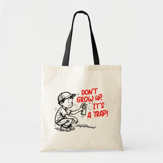 Het is een val tote bag (Voorkant)