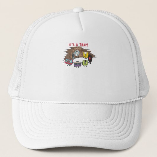 Het is een val trucker pet (Voorkant)