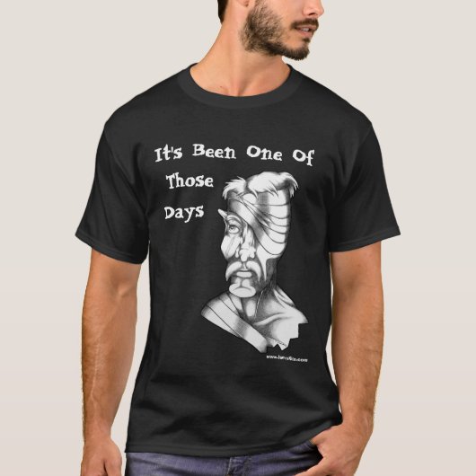 Het is een van die dagen geweest t-shirt (Voorkant)