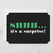 Het is een verrassend feest over de heuvel kaart (Voorkant)