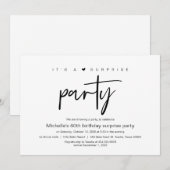 Het is een verrassende feestdag. kaart (Voorkant / Achterkant)