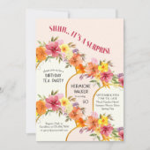 Het is een verrassende Floral Arches van Birthday Kaart (Voorkant)