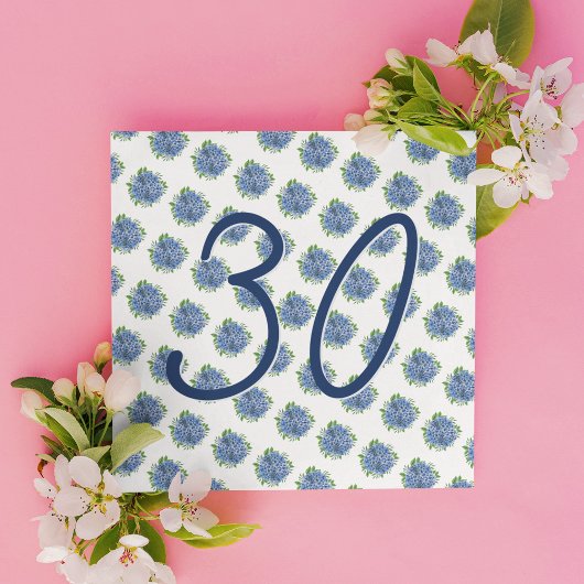 Het is een verrassing 30ste verjaardagsfeestje Blu Kaart