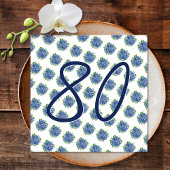 Het is een verrassing 80ste verjaardagsfeestje Blu Kaart