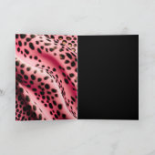 Het is een verrassing, roze luipaard print, geheim (Binnen)