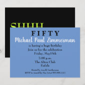 Het is een verrassing!!!!! Uitnodiging (Voorkant / Achterkant)