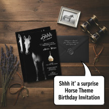 Het is een verrassing voor Paard.