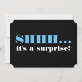 Het is een verrassingsfeest. kaart (Voorkant)