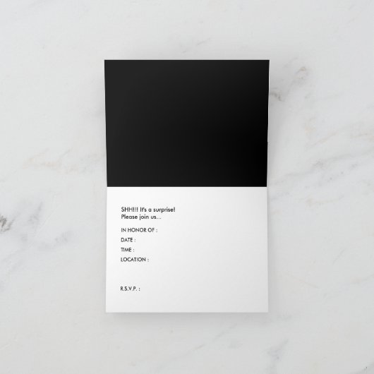 Het is een verrassingsfeest. : zeepbel in de strip (Binnen)