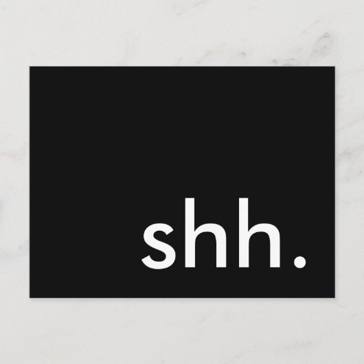 Het is een verrassingsfeestje! uitnodiging briefkaart (Voorkant)