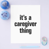 het is een verzorger flyer (Enkel)