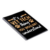 Het is een Vet Tech-ding Notitieboek (Rechterzijde)