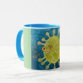 Het is een Vibe Mok (Voorkant links)