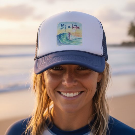 Het is een Vibe Surf Trucker Pet