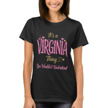 Het is een Virginia-ding Roze Gouden Vrouwen Cadea