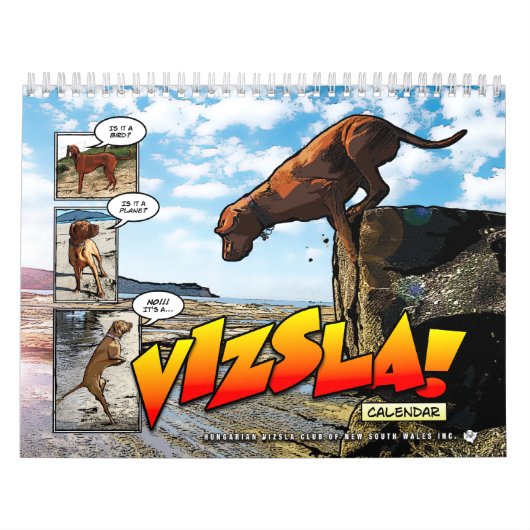 Het is een Vizsla! Agenda Kalender (Hoes)