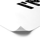 Het is een vliegtuig om te zien dat ik zo grappig  poster (Hoek)