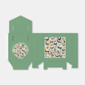 Het is een vlinder verjaardag, collage items voor  bedankdoosjes (Uitgevouwen)