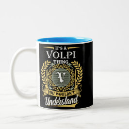 Het Is Een Volpi Ding Dat Je Niet Kunt Begrijpen Tweekleurige Koffiemok