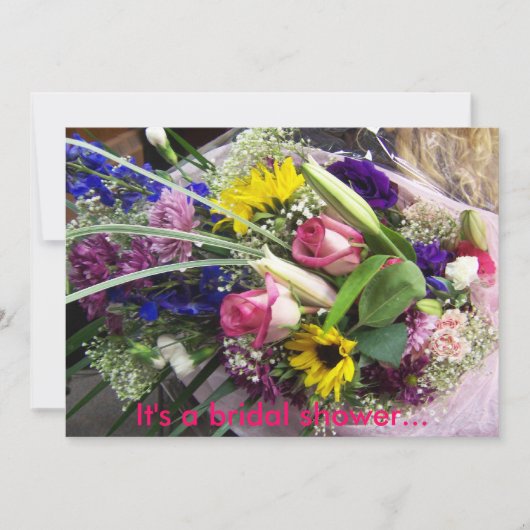 Het is een vrijgezellenfeest... kaart (Voorkant)