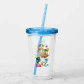 Het Is Een Vrolijk Cinco De Mayo Acryl Drinkbeker (Achterkant)