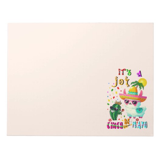 Het Is Een Vrolijk Cinco De Mayo Notitieblok (Voorkant)
