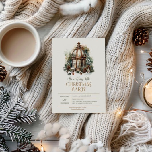 Het is een vrolijk kerstfeest kaart