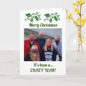 Het is een waanzinnig jaar geweest van de bende me kaart (Gele Bloem)