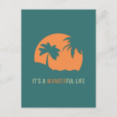 Het is een Wanderful Life Briefkaart (Voorkant)